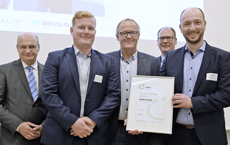 Jüke was awarded - Jüke Systemtechnik GmbH